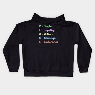 Peace Kids Hoodie